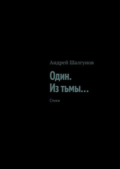 Андрей Шалгунов - Один. Из тьмы… Стихи