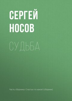 Сергей Носов - Судьба