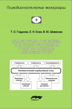 Е. Осин - Диагностика оптимизма как стиля объяснения успехов и неудач: Опросник СТОУН