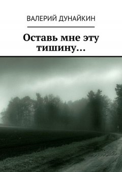 Валерий Дунайкин - Оставь мне эту тишину…