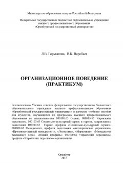 Вячеслав Воробьев - Организационное поведение (практикум)